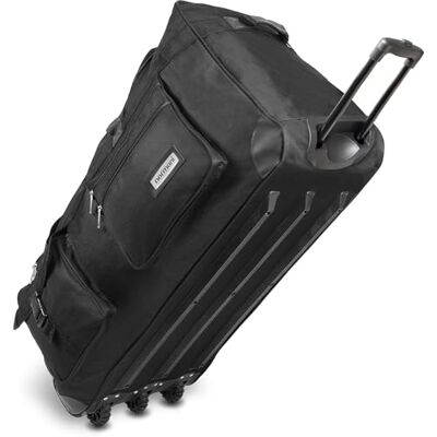normani Reisetasche XXL Trolley mit Rollen Jumbo Travel Bag aus robustem Material normani Reisetasche XXL Trolley mit Rollen Jumbo Travel Bag aus robustem Material