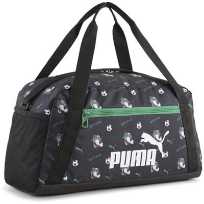 Puma Sporttasche Phase Super Sports Bag Black Super AOP schwarz Puma Sporttasche Phase Super Sports Bag Black Super AOP schwarz