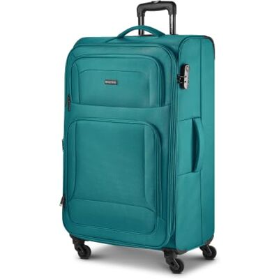 SMARTBOX großer Weichgepäck Check-in Koffer für Damen & Herren Großer XL Trolley 46 x 31 x 78 cm 4 Rollen & Zahlenschloss erweiterbar mit Dehnfalte leichte 3,6 kg (Edition 04) SMARTBOX großer Weichgepäck Check-in Koffer für Damen & Herren Großer XL Trolley 46 x 31 x 78 cm 4 Rollen & Zahlenschloss erweiterbar mit Dehnfalte leichte 3,6 kg (Edition 04)