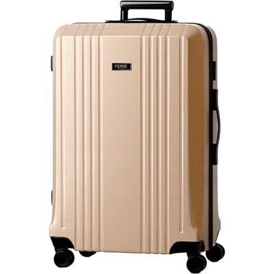 FERGÉ Großer Koffer Hartschale mit TSA Schloss Cannes Rollkoffer Reise-Koffer Hartschalenkoffer Trolley 4 sanfte Rollen sehr robuster Polycarbonat Koffer FERGÉ Großer Koffer Hartschale mit TSA Schloss Cannes Rollkoffer Reise-Koffer Hartschalenkoffer Trolley 4 sanfte Rollen sehr robuster Polycarbonat Koffer