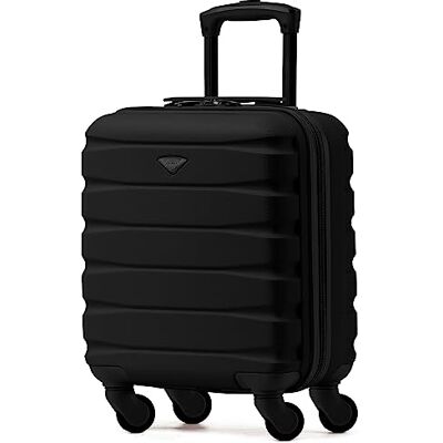 Flight Knight Leichtes, starres ABS-Handgepack mit 4 Radern, zugelassen fur uber 100 Fluggesellschaften, darunter Air France, Ryanair und easyJet, 45x36x20cm Flight Knight Leichtes, starres ABS-Handgepack mit 4 Radern, zugelassen fur uber 100 Fluggesellschaften, darunter Air France, Ryanair und easyJet, 45x36x20cm