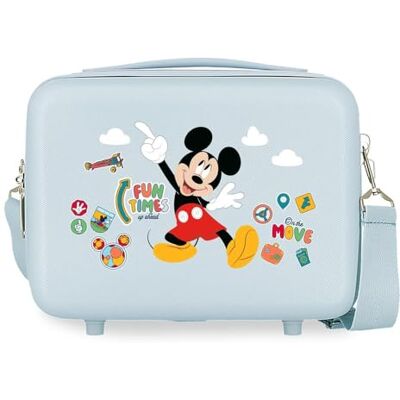 Disney Joumma Mickey Fun Times Nececer, anpassungsfähig, 29 x 21 x 15 cm, Robustes ABS 9.1L 0.8 kg, Blau Disney Joumma Mickey Fun Times Nececer, anpassungsfähig, 29 x 21 x 15 cm, Robustes ABS 9.1L 0.8 kg, Blau