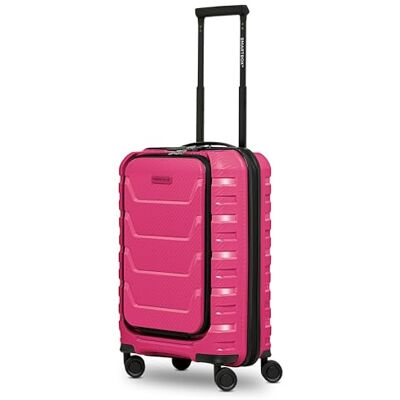 SMARTBOX Handgepäck Koffer Laptopfach Frontöffnung TSA-Schloss 36 x 22 x 55 cm, Polypropylen, 4 Doppelrollen, Carry-on Bordgepäck, Edition 01 SMARTBOX Handgepäck Koffer Laptopfach Frontöffnung TSA-Schloss 36 x 22 x 55 cm, Polypropylen, 4 Doppelrollen, Carry-on Bordgepäck, Edition 01