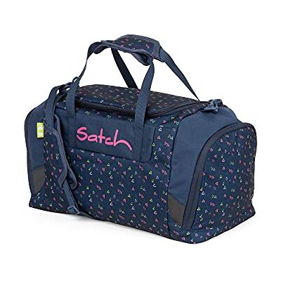 Satch Funky Friday Kinder-Sporttasche, 50 cm, 25 Liter, Small Triangles Blue Pink Yellow Satch Funky Friday Kinder-Sporttasche, 50 cm, 25 Liter, Small Triangles Blue Pink Yellow
