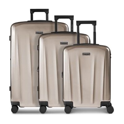 Police Koffer-Set 3-teilig für Damen und Herren Reise-Trolleys 50,5X 30 x 75 cm aus hochwertigem, stoßfestem ABS Material Erweiterbar & Teleskopgriff New York Serie Police Koffer-Set 3-teilig für Damen und Herren Reise-Trolleys 50,5X 30 x 75 cm aus hochwertigem, stoßfestem ABS Material Erweiterbar & Teleskopgriff New York Serie