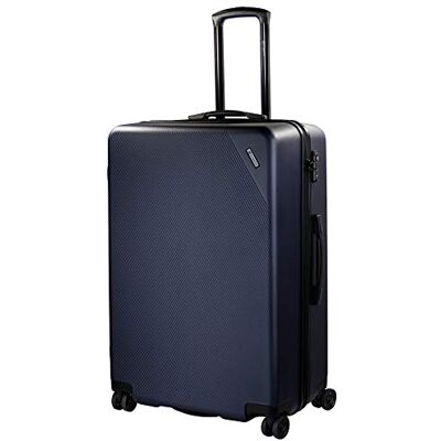 Bugatti Hartschalenkoffer Kallisto 71 x 47 x 30.5 cm 98L 4 Rollen Reisekoffer, Blau mit TSA Zahlenschloss Bugatti Hartschalenkoffer Kallisto 71 x 47 x 30.5 cm 98L 4 Rollen Reisekoffer, Blau mit TSA Zahlenschloss
