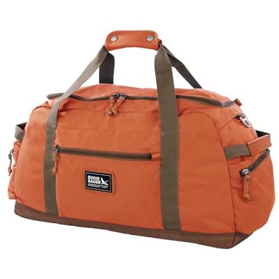 Eddie Bauer Bygone Duffel-Reisetasche, leicht, langlebig, aus robustem Polyester/Nylon, mit U-förmigem Hauptfach, Terrakotta, 45L Eddie Bauer Bygone Duffel-Reisetasche, leicht, langlebig, aus robustem Polyester/Nylon, mit U-förmigem Hauptfach, Terrakotta, 45L