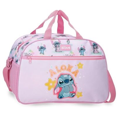 Disney Joumma Stitch You & Me Reisetasche, Polyester, 40 x 28 x 22 cm, Mauve Disney Joumma Stitch You & Me Reisetasche, Polyester, 40 x 28 x 22 cm, Mauve