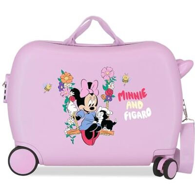 Disney Joumma Minnie Cute & Fun Kinderkoffer Lila 50x38x20 cm Hartschale ABS Seitliches Zahlenschloss 34 l 2,1 kg 2 Doppelrollen Handgepäck Disney Joumma Minnie Cute & Fun Kinderkoffer Lila 50x38x20 cm Hartschale ABS Seitliches Zahlenschloss 34 l 2,1 kg 2 Doppelrollen Handgepäck