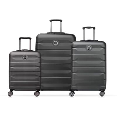 DELSEY Paris AIR Armour 77cm x 50cm x 30cm Set Schwartz DELSEY Paris AIR Armour 77cm x 50cm x 30cm Set Schwartz