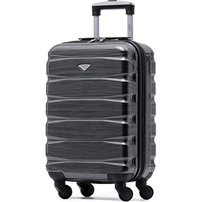 Flight Knight Handgepack Trolley Koffer Kompatibel Mit Air Berlin, Lufthansa, Eurowings, easyJet, Ryanair Und Viele Mehr! Gepack Koffer Mit 4 Rollen. 55x35x20cm ABS Leichtgewicht Reisekoffer Flight Knight Handgepack Trolley Koffer Kompatibel Mit Air Berlin, Lufthansa, Eurowings, easyJet, Ryanair Und Viele Mehr! Gepack Koffer Mit 4 Rollen. 55x35x20cm ABS Leichtgewicht Reisekoffer