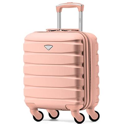 Flight Knight Lightweight 4 Wheel ABS Hard Case Suitcases Cabin Carry On Hand Luggage Approved for Over 100 Airlines Including British Airways, Ryanair & easyJet Approved Free Carry On 45x36x20cm Flight Knight Lightweight 4 Wheel ABS Hard Case Suitcases Cabin Carry On Hand Luggage Approved for Over 100 Airlines Including British Airways, Ryanair & easyJet Approved Free Carry On 45x36x20cm