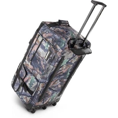 normani Reisetasche 80 L Reise-Trolley Jumbo XXL Big-Travel mit 3 Rollen und großem Hauptfach riesig, Leichter und Stabiler Trolley Autumn XXL normani Reisetasche 80 L Reise-Trolley Jumbo XXL Big-Travel mit 3 Rollen und großem Hauptfach riesig, Leichter und Stabiler Trolley Autumn XXL