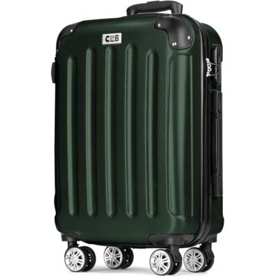 POSH Koffer Groß aus ABS 100L Innenvolumen Leichter 3,7kg Hartschalenkoffer 75x50x30 cm, Reisekoffer mit Zahlenschloss, 360° Leichtlauf Rollen POSH Koffer Groß aus ABS 100L Innenvolumen Leichter 3,7kg Hartschalenkoffer 75x50x30 cm, Reisekoffer mit Zahlenschloss, 360° Leichtlauf Rollen