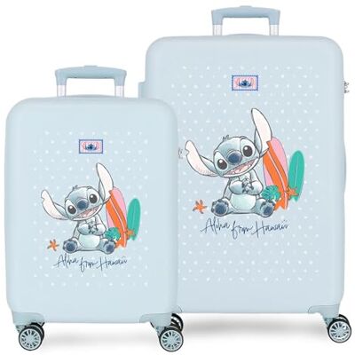 Disney Kinderkoffer aus ABS, einem robusten und leichten Material, mit Doppelrollen und seitlichem Zahlenschloss, von Joumma Bags Disney Kinderkoffer aus ABS, einem robusten und leichten Material, mit Doppelrollen und seitlichem Zahlenschloss, von Joumma Bags