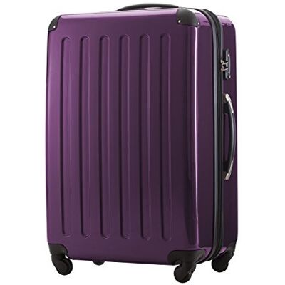 Hauptstadtkoffer Alex Erweiterbarer Hartschalenkoffer 75 cm (119 L) mit TSA-Schloss – robuster Trolley-Reisekoffer mit 4 Doppelrollen, Aubergine Hauptstadtkoffer Alex Erweiterbarer Hartschalenkoffer 75 cm (119 L) mit TSA-Schloss – robuster Trolley-Reisekoffer mit 4 Doppelrollen, Aubergine