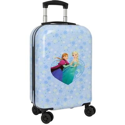 safta Frozen Kabinentrolley, 50,8 cm, Koffer mit Rädern, Sicherheitsschloss, Leichter Koffer, 34,5 x 20 x 55 cm safta Frozen Kabinentrolley, 50,8 cm, Koffer mit Rädern, Sicherheitsschloss, Leichter Koffer, 34,5 x 20 x 55 cm