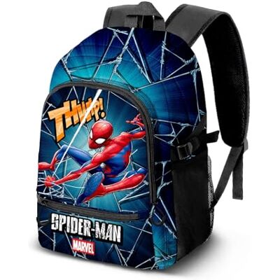 KARACTERMANIA Marvel Spiderman Skills-Fight Rucksack 3.0, Schwarz, 31 x 41 cm, Kapazität 22 L KARACTERMANIA Marvel Spiderman Skills-Fight Rucksack 3.0, Schwarz, 31 x 41 cm, Kapazität 22 L