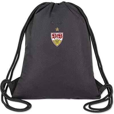 JAKO VfB Stuttgart Gymbag Gymsack (one size, black) JAKO VfB Stuttgart Gymbag Gymsack (one size, black)