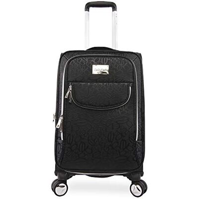 bebe Carissa Damen Handgepäck, erweiterbar, 53,3 cm, Tossed Schwarz (Schwarz) BE-EV-5521-BKBE bebe Carissa Damen Handgepäck, erweiterbar, 53,3 cm, Tossed Schwarz (Schwarz) BE-EV-5521-BKBE