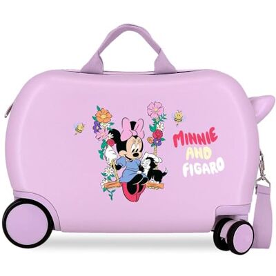 Disney Mickey Minnie and Figaro, Kinderkoffer aus ABS, einem Starren und leichten Material, Doppelrollen, seitlicher Kombinationsverschluss, von Joumma Bags, Minnie und Figaro, Talla única Disney Mickey Minnie and Figaro, Kinderkoffer aus ABS, einem Starren und leichten Material, Doppelrollen, seitlicher Kombinationsverschluss, von Joumma Bags, Minnie und Figaro, Talla única
