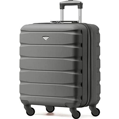 Flight Knight Leichte 4-Rad-ABS-Hartschalenkoffer, Handgepack, zugelassen fur Fluggesellschaften, einschließlich British Airways, und maximale Große fur easyJet, große Handgepacktasche 56x45x25 cm Flight Knight Leichte 4-Rad-ABS-Hartschalenkoffer, Handgepack, zugelassen fur Fluggesellschaften, einschließlich British Airways, und maximale Große fur easyJet, große Handgepacktasche 56x45x25 cm
