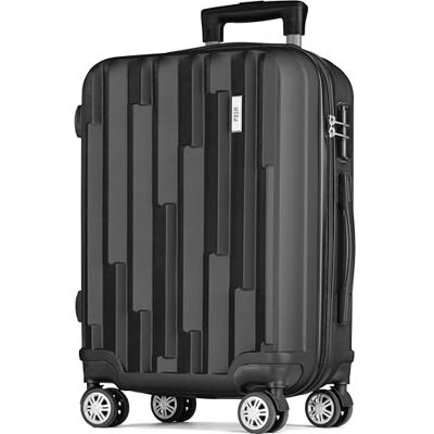 POSH Groß Hartschalenkoffer Leichter ABS Koffer 100L mit 4 kg Reisekoffer XL mit Zahlenschloss 360° Leichtlauf Rollen Für Reisen von 2 Wochen POSH Groß Hartschalenkoffer Leichter ABS Koffer 100L mit 4 kg Reisekoffer XL mit Zahlenschloss 360° Leichtlauf Rollen Für Reisen von 2 Wochen
