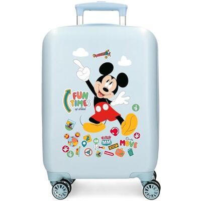 Disney Joumma Mickey Fun Times Kabinenkoffer Rot 33x50x20 cm Starres 2.35 kgs seitliches Kombinationsschloss ABS 2.35 kgs 33L Handgepäck Disney Joumma Mickey Fun Times Kabinenkoffer Rot 33x50x20 cm Starres 2.35 kgs seitliches Kombinationsschloss ABS 2.35 kgs 33L Handgepäck