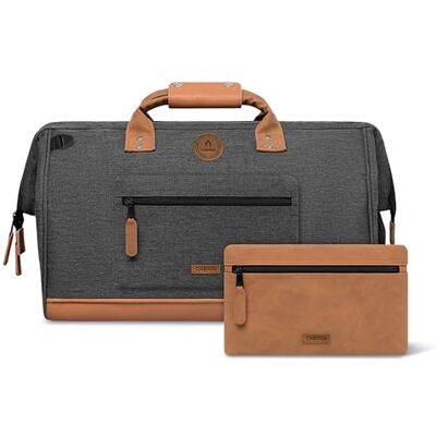 CABAIA Reisetasche Duffle Adventurer 36L Handgepäck 45x30x29 cm Wasserabweisend & Vegan 2 Taschen Schuhfach Weekender & Sporttasche für Damen & Herren CABAIA Reisetasche Duffle Adventurer 36L Handgepäck 45x30x29 cm Wasserabweisend & Vegan 2 Taschen Schuhfach Weekender & Sporttasche für Damen & Herren