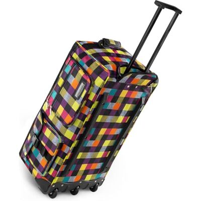 normani Stabile Reisetasche Trolley Big Size XL 80-150 Liter mit 2 Rollen –Robust und wasserabweisend Leichter Reisetrolley XL Tasche NEU Verschiedene Größen Bunt / 80 Liter XXL normani Stabile Reisetasche Trolley Big Size XL 80-150 Liter mit 2 Rollen –Robust und wasserabweisend Leichter Reisetrolley XL Tasche NEU Verschiedene Größen Bunt / 80 Liter XXL