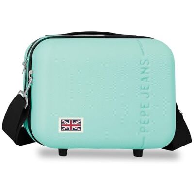Pepe Jeans Aris Nececer, anpassungsfähig, 25 x 21 x 15 cm, Robustes ABS, Türkisblau, 7.8L 0.8 kgs von Joumma Bags Pepe Jeans Aris Nececer, anpassungsfähig, 25 x 21 x 15 cm, Robustes ABS, Türkisblau, 7.8L 0.8 kgs von Joumma Bags