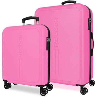Reebok Valley Gepäckset Pink 55/65 cm Rigid ABS 93 L 5.65 kg Handgepäck Reebok Valley Gepäckset Pink 55/65 cm Rigid ABS 93 L 5.65 kg Handgepäck