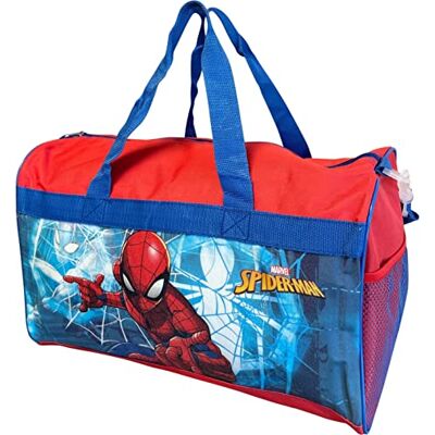 Fast Forward Marvel Spider-Man Duffle Bag, Spider-Man, Standard, Softside Fast Forward Marvel Spider-Man Duffle Bag, Spider-Man, Standard, Softside