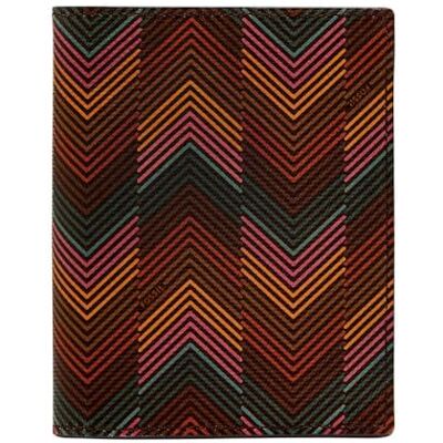 Fossil Women's Passport Brown Cotton Blend Passport Case, SLG1620998 Fossil Women's Passport Brown Cotton Blend Passport Case, SLG1620998