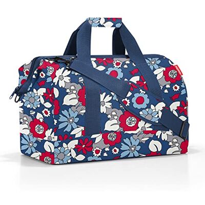 reisenthel Allrounder L Vielfältige Doktortasche zum Reisen, für die Arbeit oder Freizeit Mit funktional-stylischem Design, Couleur:Florist Indigo reisenthel Allrounder L Vielfältige Doktortasche zum Reisen, für die Arbeit oder Freizeit Mit funktional-stylischem Design, Couleur:Florist Indigo