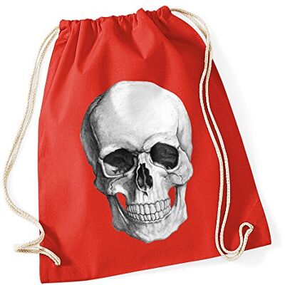 Autiga Turnbeutel Totenkopf Hipster Beutel Tasche Skull Jutebeutel Beuteltasche Gym Bag Stringbag Drawstring Rot Autiga Turnbeutel Totenkopf Hipster Beutel Tasche Skull Jutebeutel Beuteltasche Gym Bag Stringbag Drawstring Rot