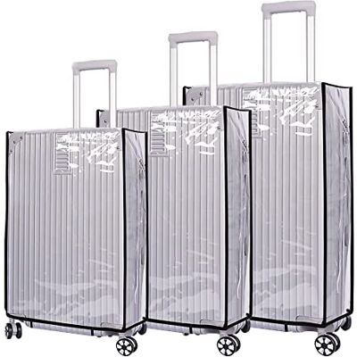 Vecibel Koffer-Abdeckungen 20 Zoll Reisekoffer-Schutzhülle Gepäck Cover Transparent Kofferschutzhülle Schutzhülle Wasserdicht Waschbar Koffer Schutzhülle Vecibel Koffer-Abdeckungen 20 Zoll Reisekoffer-Schutzhülle Gepäck Cover Transparent Kofferschutzhülle Schutzhülle Wasserdicht Waschbar Koffer Schutzhülle