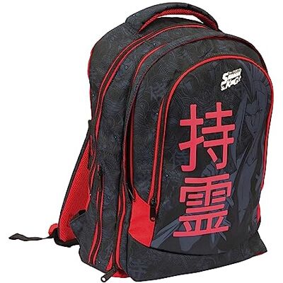 Giochi Preziosi Shaman King 23 Rucksäcke, Muster:, dim. 31 x 43 x 17,5 (+9) cm litri 24/35, SCHARNIER-ÖFFNUNG Giochi Preziosi Shaman King 23 Rucksäcke, Muster:, dim. 31 x 43 x 17,5 (+9) cm litri 24/35, SCHARNIER-ÖFFNUNG
