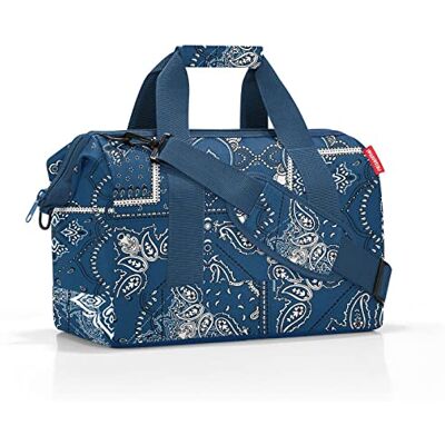 reisenthel allrounder M bandana blue – Vielfältige Doktortasche zum Reisen, für die Arbeit oder Freizeit – Mit funktional-stylischem Design reisenthel allrounder M bandana blue – Vielfältige Doktortasche zum Reisen, für die Arbeit oder Freizeit – Mit funktional-stylischem Design