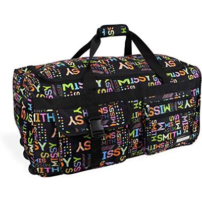 normani Reisetasche mit Rollen 80 Liter Volumen Reise-Trolley mit großem Hauptfach Weichgepäck Weekender Saunatasche Missy XXL normani Reisetasche mit Rollen 80 Liter Volumen Reise-Trolley mit großem Hauptfach Weichgepäck Weekender Saunatasche Missy XXL