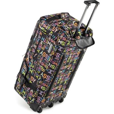 normani Reisetasche 80 L Reise-Trolley Jumbo XXL Big-Travel mit 3 Rollen und großem Hauptfach riesig, Leichter und Stabiler Trolley Missy XXL normani Reisetasche 80 L Reise-Trolley Jumbo XXL Big-Travel mit 3 Rollen und großem Hauptfach riesig, Leichter und Stabiler Trolley Missy XXL