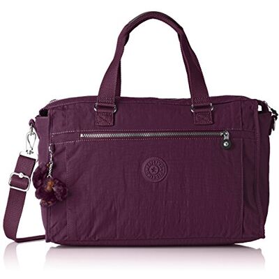 Kipling Pauline Reise-Henkeltasche, 40 cm, 20 L, Plum Purple Kipling Pauline Reise-Henkeltasche, 40 cm, 20 L, Plum Purple