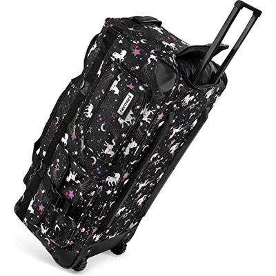 normani Stabile Reisetasche Trolley Big Size XL 80-150 Liter mit 2 Rollen –Robust und wasserabweisend Leichter Reisetrolley XL Tasche NEU Verschiedene Größen Schwarz Weiß / 100 Liter XXL normani Stabile Reisetasche Trolley Big Size XL 80-150 Liter mit 2 Rollen –Robust und wasserabweisend Leichter Reisetrolley XL Tasche NEU Verschiedene Größen Schwarz Weiß / 100 Liter XXL