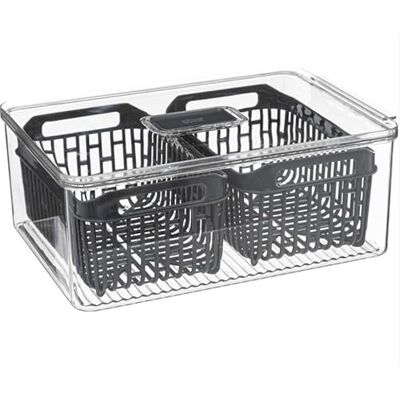 Avilia Tidy Kühlschrank-Organizer, platzsparend, perfekt für Ihre Küche, 32 x 22 cm Avilia Tidy Kühlschrank-Organizer, platzsparend, perfekt für Ihre Küche, 32 x 22 cm