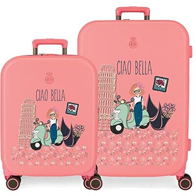 Enso Ciao Bella Kinderkoffer ABS, TSA-Schloss, Doppelrollen, verschiedene Farben und Größen. Enso Ciao Bella Kinderkoffer ABS, TSA-Schloss, Doppelrollen, verschiedene Farben und Größen.