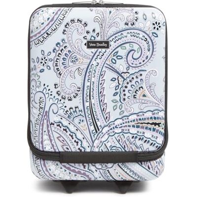 Vera Bradley Hartschalen-Koffer für Damen, Untersitz, Rollkoffer, Soft Sky Paisley Vera Bradley Hartschalen-Koffer für Damen, Untersitz, Rollkoffer, Soft Sky Paisley