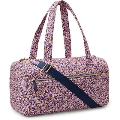 Amazon Damen Gesteppte Weekender-Reisetasche mit Verstellbarem Gurt, Marineblau Paisley, Einheitsgröße Amazon Damen Gesteppte Weekender-Reisetasche mit Verstellbarem Gurt, Marineblau Paisley, Einheitsgröße