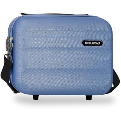 Roll Road Flex Nececer Jeansstoff, anpassungsfähig, 29 x 21 x 15 cm, aus robustem ABS 9.1L 0.8 kgs Roll Road Flex Nececer Jeansstoff, anpassungsfähig, 29 x 21 x 15 cm, aus robustem ABS 9.1L 0.8 kgs
