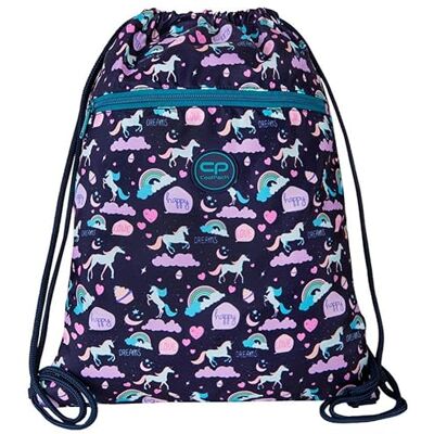 CoolPack E70549, Turnbeutel VERT HAPPY UNICORN, Multicolor CoolPack E70549, Turnbeutel VERT HAPPY UNICORN, Multicolor