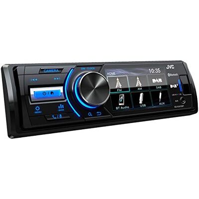 JVC KD-X561DBT USB-Autoradio mit DAB+, Bluetooth und 3" TFT-Farbdisplay (Rückfahrkameraeingang, AUX-Eingang, MP3, WMA, FLAC, DSP, 4 x 45 Watt) JVC KD-X561DBT USB-Autoradio mit DAB+, Bluetooth und 3" TFT-Farbdisplay (Rückfahrkameraeingang, AUX-Eingang, MP3, WMA, FLAC, DSP, 4 x 45 Watt)